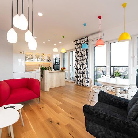 Apartament River Tower W Bydgoszczy Na14 Kondygnacji Zewnętrze zdjęcie