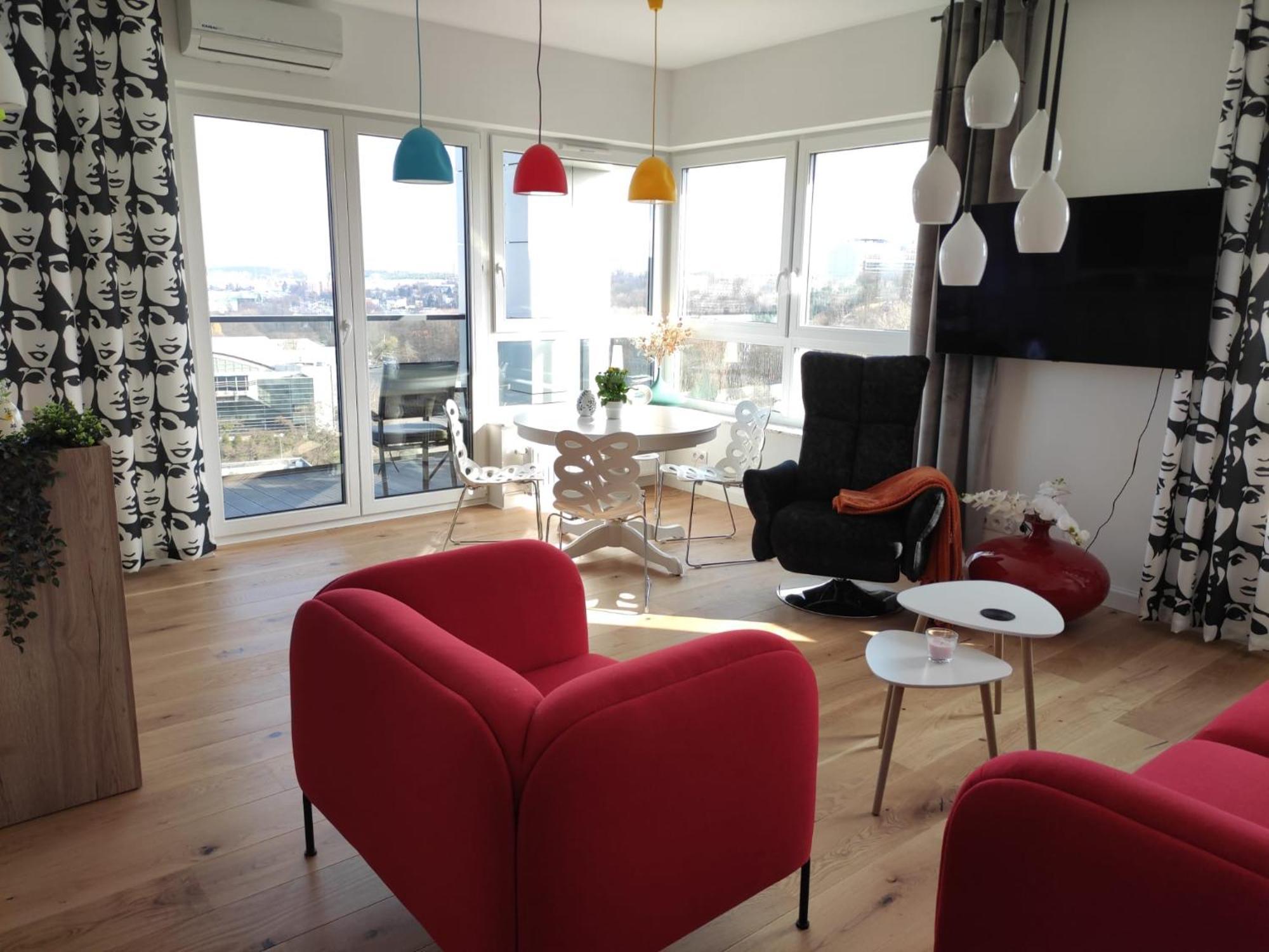 Apartament River Tower W Bydgoszczy Na14 Kondygnacji Zewnętrze zdjęcie